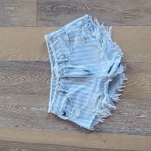 Kancan Striped Shorts Sz M